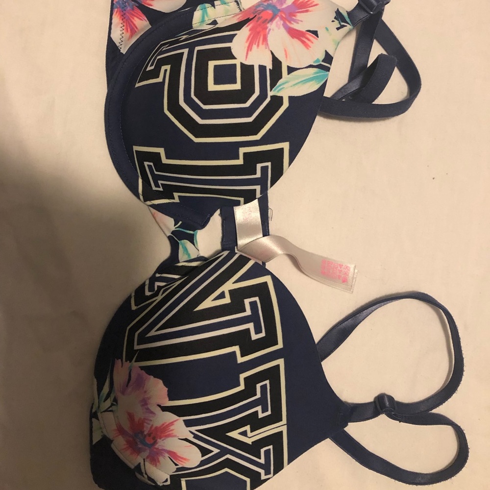 Pink bra